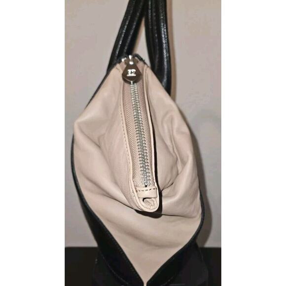 NWT! Pour La Victoire Cow Hair And Leather Handbag Colorblock $395 14x12x4 - Picture 8 of 15